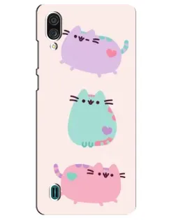 Чехол для ZTE Blade A51 Lite с картинкой «Pusheen трио» Чехол для ZTE Blade A51 Lite с картинкой «Pusheen трио»