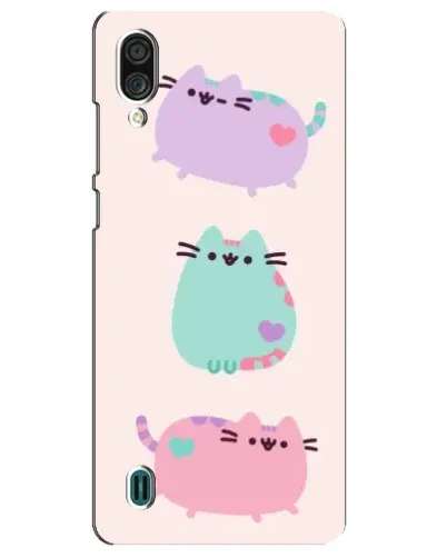 Чехол для ZTE Blade A51 Lite с картинкой «Pusheen трио» Чехол для ZTE Blade A51 Lite с картинкой «Pusheen трио»