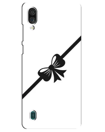 Чехол для ZTE Blade A51 Lite с картинкой «Диагональный бант»