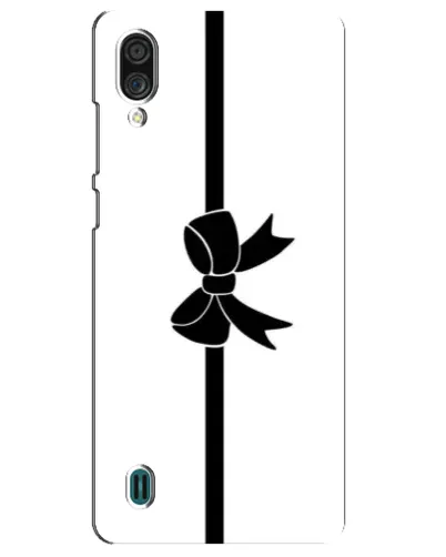 Чехол для ZTE Blade A51 Lite с картинкой «Вертикальный бант»