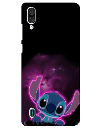 Чехол для ZTE Blade A51 Lite с картинкой «Неоновый Stitch»