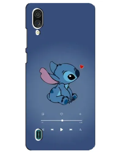 Чехол для ZTE Blade A51 Lite с картинкой «Музыкальный Stitch»