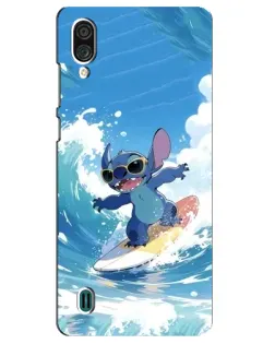 Чехол для ZTE Blade A51 Lite с картинкой «Стич на волне» Чехол для ZTE Blade A51 Lite с картинкой «Стич на волне»