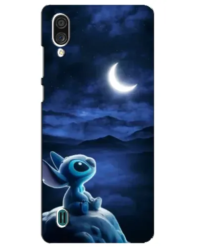 Чехол для ZTE Blade A51 Lite с картинкой «Лунная ночь Стича»