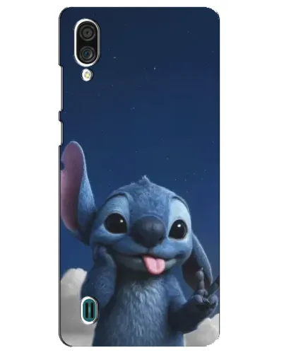 Чехол для ZTE Blade A51 Lite с картинкой «Стич в облаках»