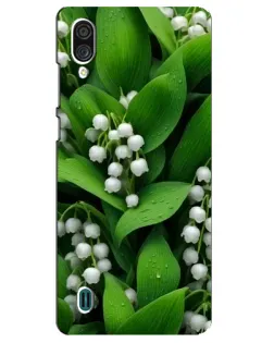 Чехол для ZTE Blade A51 Lite с картинкой «Ландыши в зелени»