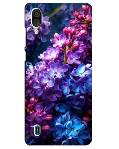 Чехол для ZTE Blade A51 Lite с картинкой «Сиреневый цвет»