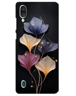 Чехол для ZTE Blade A51 Lite с картинкой «Лиловые цветы грации»