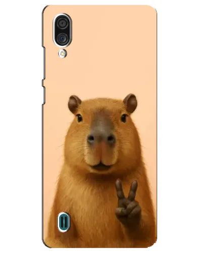 Чехол для ZTE Blade A51 Lite с картинкой «Капибара виктория» Чехол для ZTE Blade A51 Lite с картинкой «Капибара виктория»