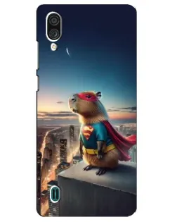 Чехол для ZTE Blade A51 Lite с картинкой «Капи-мен супергерой»