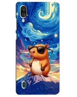 Чехол для ZTE Blade A51 Lite с картинкой «Капибара Ван Гога»