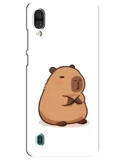 Чехол для ZTE Blade A51 Lite с картинкой «Толстенькая капибара»