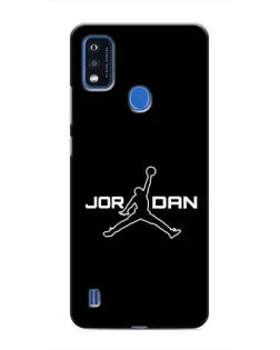 Чехол для ZTE Blade A51 с картинкой «Nike Pink Swirl»
