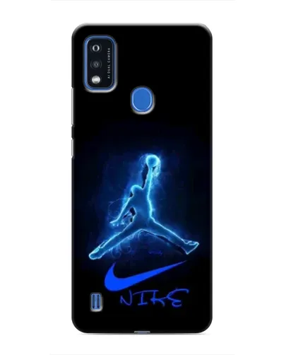 Чехол для ZTE Blade A51 с картинкой «Jordan Neon Blue» Чехол для ZTE Blade A51 с картинкой «Jordan Neon Blue»