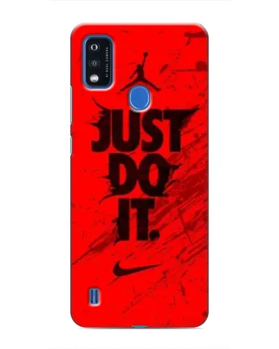 Чехол для ZTE Blade A51 с картинкой «Nike Just Do It» Чехол для ZTE Blade A51 с картинкой «Nike Just Do It»
