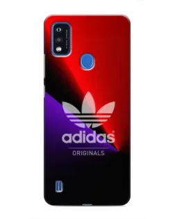 Чехол для ZTE Blade A51 с картинкой «Adidas Red Neon»