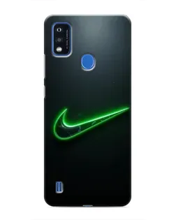 Чехол для ZTE Blade A51 с картинкой «Неоновый контур Nike» Чехол для ZTE Blade A51 с картинкой «Неоновый контур Nike»