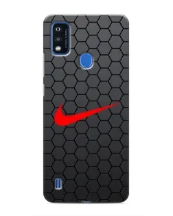 Чехол для ZTE Blade A51 с картинкой «Nike — карбоновая сетка» Чехол для ZTE Blade A51 с картинкой «Nike — карбоновая сетка»