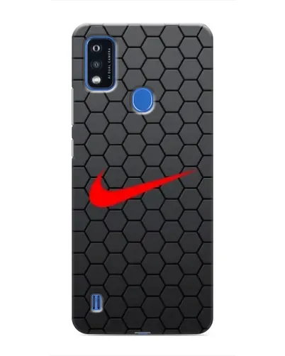 Чехол для ZTE Blade A51 с картинкой «Nike — карбоновая сетка» Чехол для ZTE Blade A51 с картинкой «Nike — карбоновая сетка»