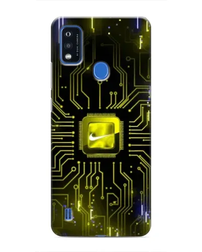 Чехол для ZTE Blade A51 с картинкой «Nike — золотая искра» Чехол для ZTE Blade A51 с картинкой «Nike — золотая искра»