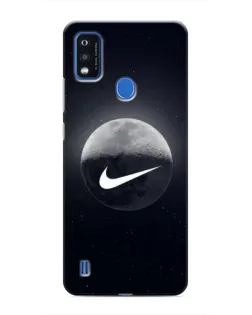 Чехол для ZTE Blade A51 с картинкой «Nike в стиле граффити»
