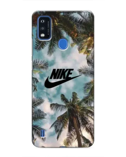 Чехол для ZTE Blade A51 с картинкой «Тропический принт Nike» Чехол для ZTE Blade A51 с картинкой «Тропический принт Nike»