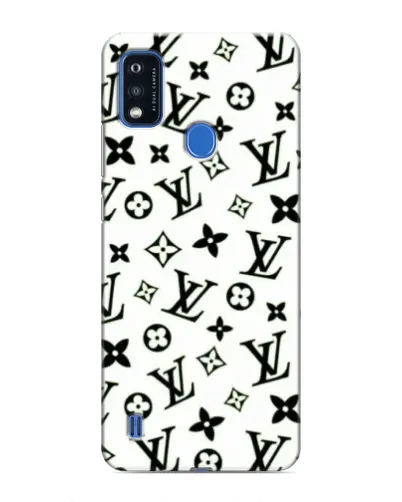 Чехол для ZTE Blade A51 с картинкой «Монохромный хаос LV»