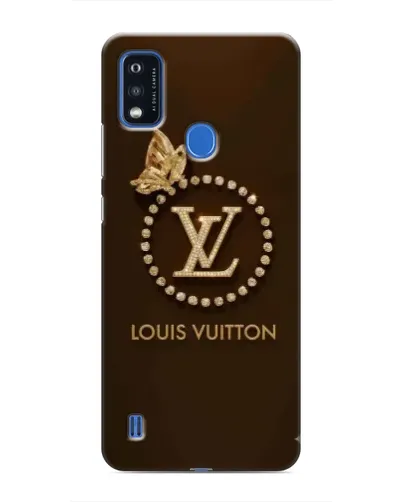 Чехол для ZTE Blade A51 с картинкой «LV — золотая печать»