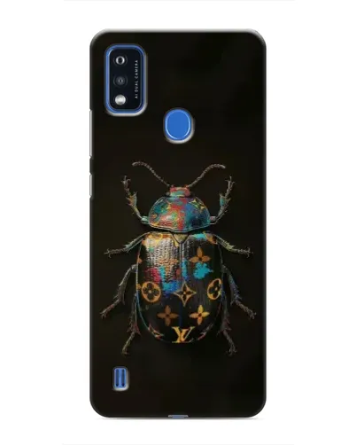 Чехол для ZTE Blade A51 с картинкой «LV — мраморный принт»