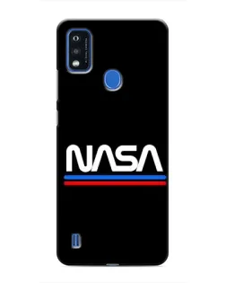 Чехол для ZTE Blade A51 с картинкой «NASA — классика Red Blue» Чехол для ZTE Blade A51 с картинкой «NASA — классика Red Blue»
