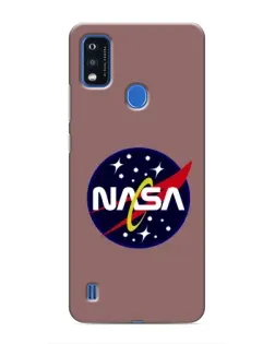 Чехол для ZTE Blade A51 с картинкой «NASA — ретро космос» Чехол для ZTE Blade A51 с картинкой «NASA — ретро космос»