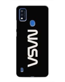 Чехол для ZTE Blade A51 с картинкой «NASA — вертикальный логотип» Чехол для ZTE Blade A51 с картинкой «NASA — вертикальный логотип»