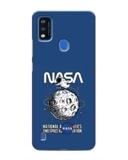Чехол для ZTE Blade A51 с картинкой «NASA — лунная миссия» Чехол для ZTE Blade A51 с картинкой «NASA — лунная миссия»