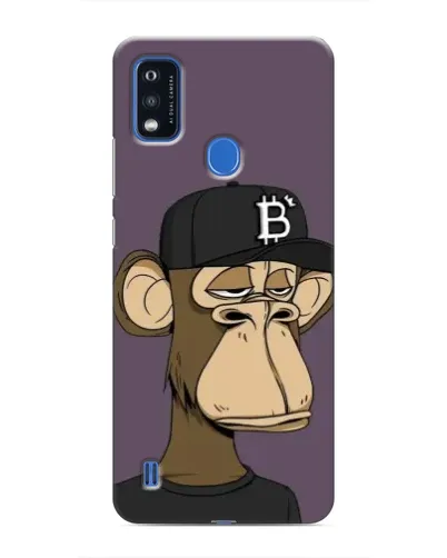 Чехол для ZTE Blade A51 с картинкой «Bored Ape в кепке» Чехол для ZTE Blade A51 с картинкой «Bored Ape в кепке»