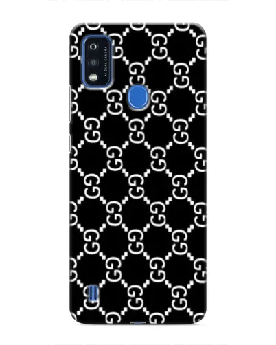 Чехол для ZTE Blade A51 с картинкой «Gucci — сетчатый паттерн»
