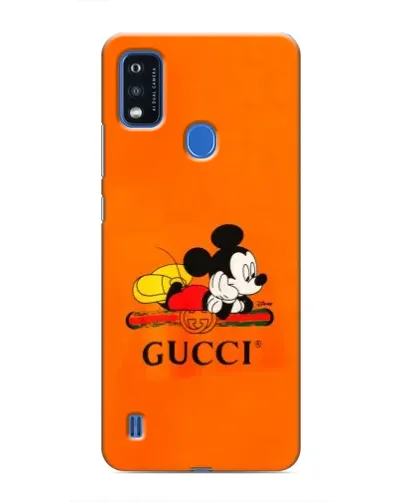 Чехол для ZTE Blade A51 с картинкой «Микки Маус Gucci — оранж» Чехол для ZTE Blade A51 с картинкой «Микки Маус Gucci — оранж»