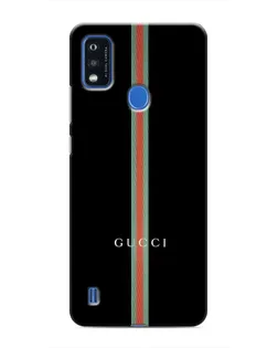 Чехол для ZTE Blade A51 с картинкой «Gucci — строгая линия»