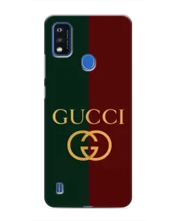 Чехол для ZTE Blade A51 с картинкой «Gucci — темно-зеленый градиент»