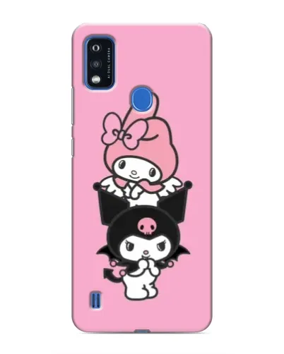 Чехол для ZTE Blade A51 с картинкой «My Melody и Kuromi» Чехол для ZTE Blade A51 с картинкой «My Melody и Kuromi»