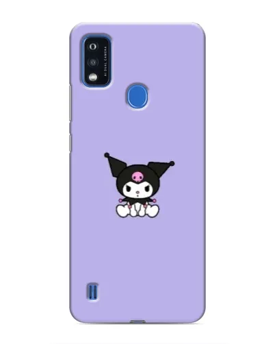 Чехол для ZTE Blade A51 с картинкой «Kuromi — фиолетовый минимализм» Чехол для ZTE Blade A51 с картинкой «Kuromi — фиолетовый минимализм»
