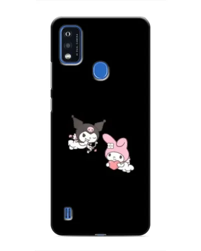 Чехол для ZTE Blade A51 с картинкой «My Melody и Kuromi» Чехол для ZTE Blade A51 с картинкой «My Melody и Kuromi»