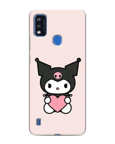 Чехол для ZTE Blade A51 с картинкой «Kuromi и сердце» Чехол для ZTE Blade A51 с картинкой «Kuromi и сердце»