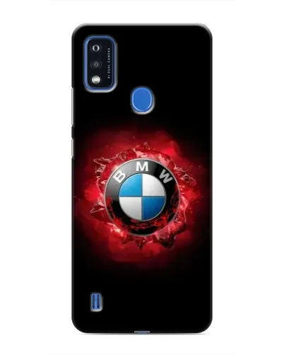 Чехол для ZTE Blade A51 с картинкой «Логотип BMW — вспышка»