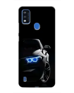 Чехол для ZTE Blade A51 с картинкой «BMW — ночной взгляд»