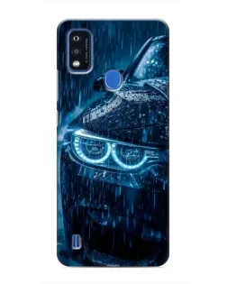Чехол для ZTE Blade A51 с картинкой «BMW под дождем»