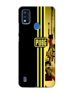 Чехол для ZTE Blade A51 с картинкой «PUBG — камуфляжный шлем»