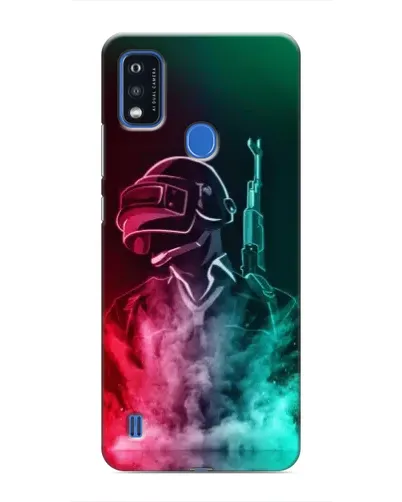 Чехол для ZTE Blade A51 с картинкой «PUBG — огненный воин» Чехол для ZTE Blade A51 с картинкой «PUBG — огненный воин»