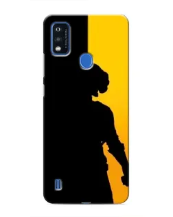 Чехол для ZTE Blade A51 с картинкой «Тень воина PUBG»