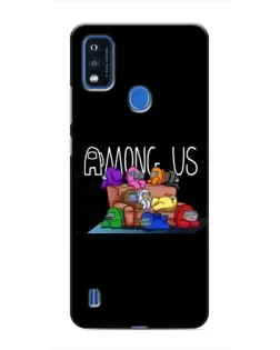 Чехол для ZTE Blade A51 с картинкой «Логотип Among Us» Чехол для ZTE Blade A51 с картинкой «Логотип Among Us»