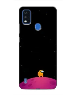 Чехол для ZTE Blade A51 с картинкой «Одинокий герой на планете» Чехол для ZTE Blade A51 с картинкой «Одинокий герой на планете»
